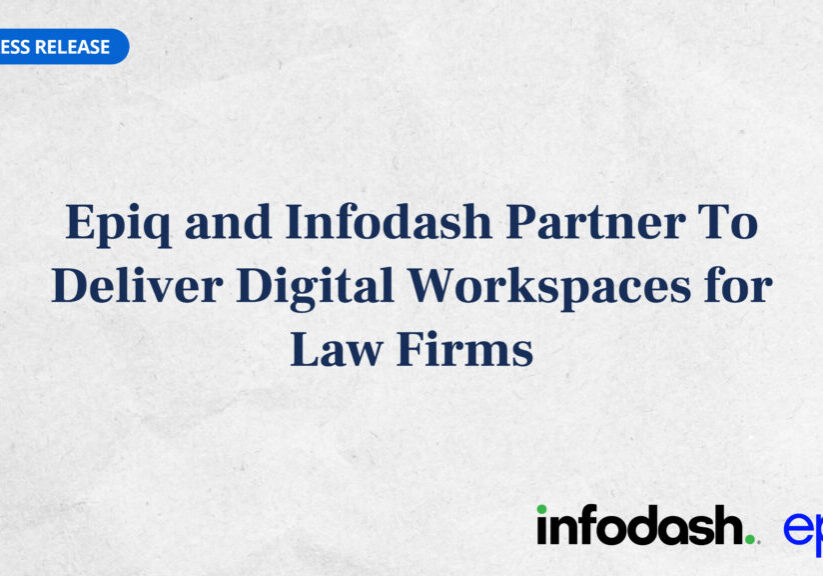 Infodash + Epiq Announcement